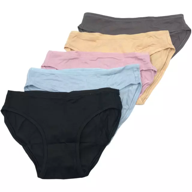 ELLEN TRACY Women’s Hi Cut Brief Panties Breathable Seamless Underwear  4-Pack