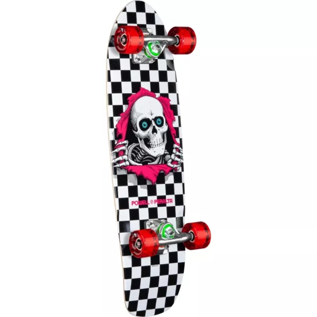 Powell Peralta Sidewalk Surfer Checker Ripper 7.75 Cruiser Skateboard