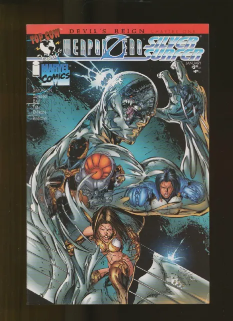 Weapon Zero / Silver Surfer  #  1  Devil´s Reign  Cover C  US Marvel  Z 1+