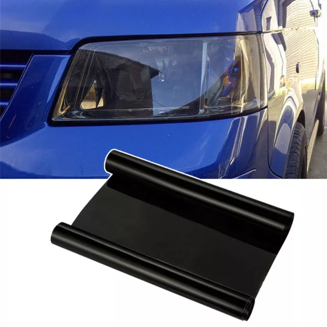 Dark Smoke Black Rear Lights Tail Light Film Sticker Trims Wrap Auto Accessories