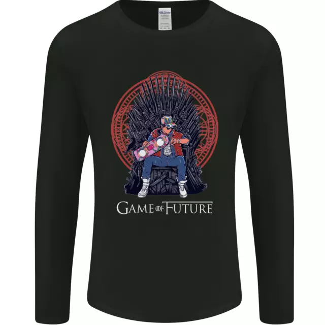 Game of Future Funny Movie Parody Mens Long Sleeve T-Shirt