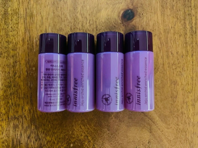 Innisfree Jeju orchid Essence 15ml x 4pcs (60ml) +1 free sample US Seller