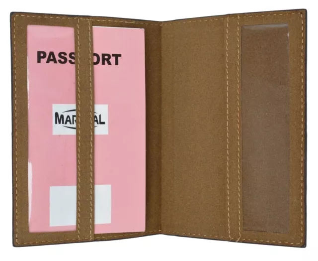 New PU Leather passport holder credit ATM card case ID International Passport 2