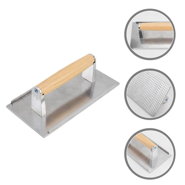 Réutilisable viande pressère hamburger gatty fabricant rectangle grill viande