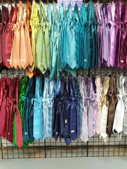 Lot of 50 Boys Size Ties Pretied Colorful Patterned Bulk Discount Wholesale Kids