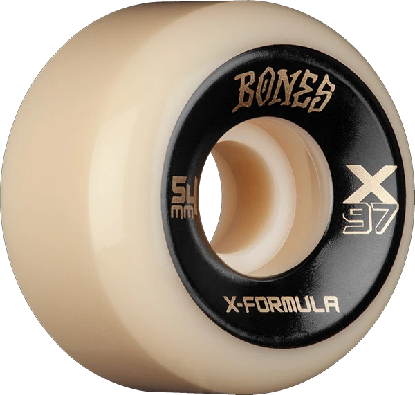 BONES XF X97 V6 WIDE-CUT 54mm 97A NATURAL WHEELS SET