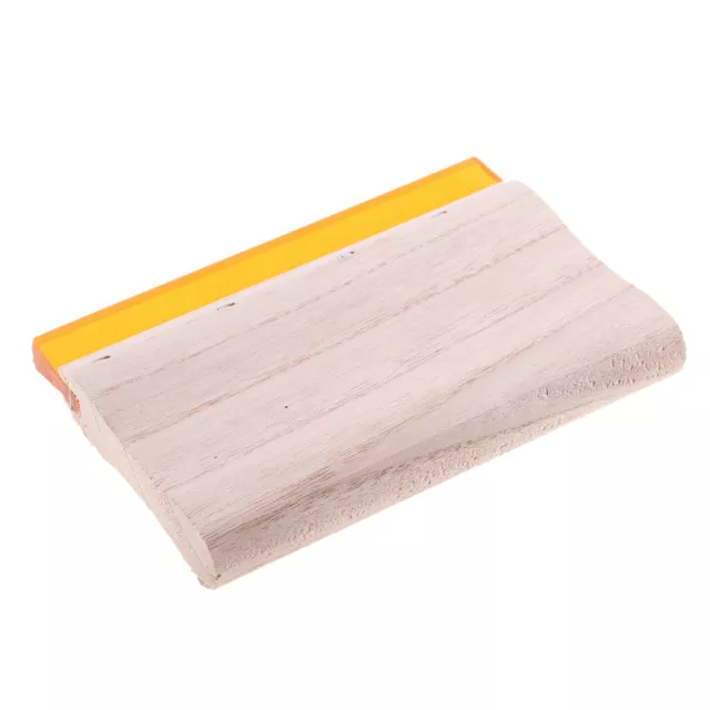 Silk Screen Printing Squeegee Square Flat Hardness Wood Handle Ink Scraper