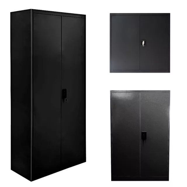 Filing Cabinet Office Metal Storage Lockers 3/4/5 Tiers Home Storage Cupboard