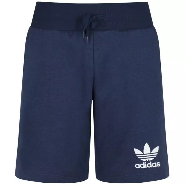 Adidas Originals Men’s Sports Essentials Cotton Fleece Shorts Denim Blue