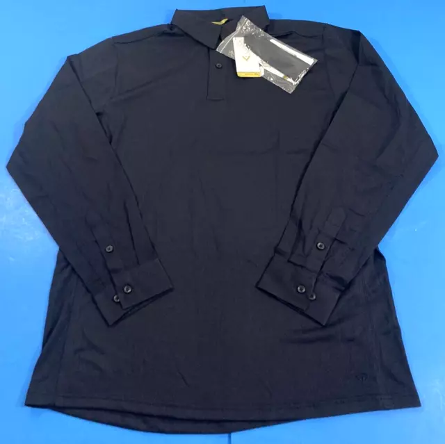 First Tactical Large Tall Mens V2 Pro Performance L/S Shirt 111015 Midnight Navy