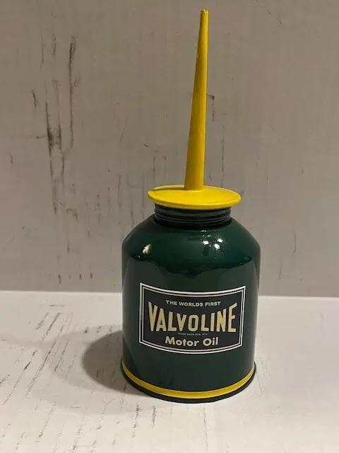 VALVOLINE Vintage Pump OIL CAN Gasoline Station Gas Motor Car Garage  Decal