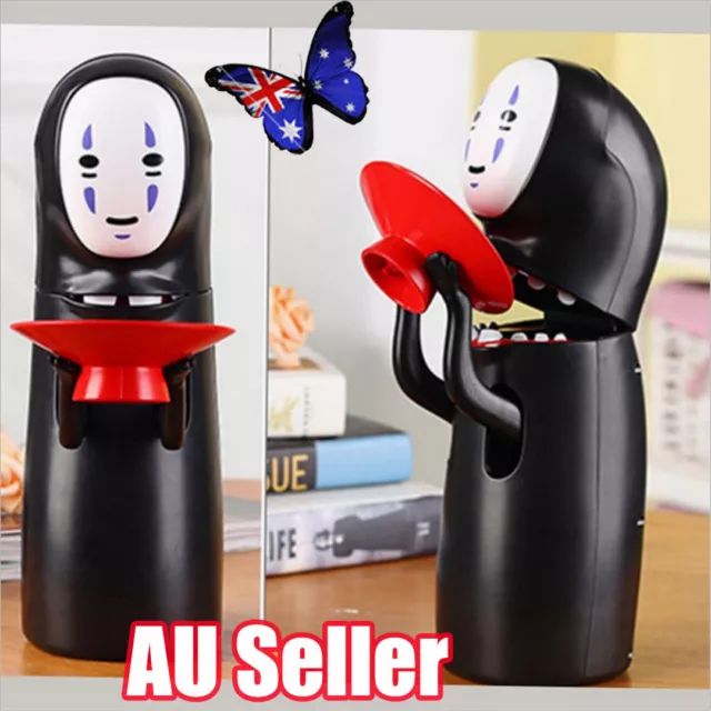 No-Face Man Eat Coin Money Box Kaonashi Piggy Bank Kids Toy SK