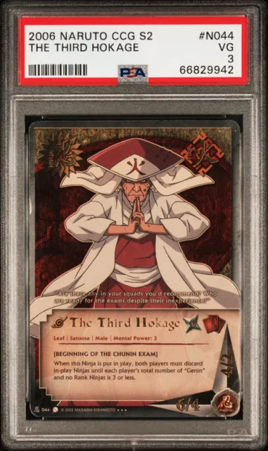 The Third Hokage - N-370 - Super Rare - Unlimited Edition - Foil - Naruto  CCG Singles » lineage of legends - Goat Card Shop