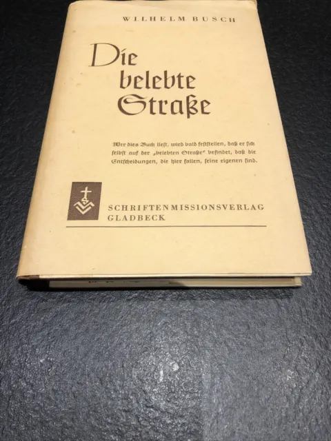 Buch Die belebte Straße von Wilhelm Busch von 1949