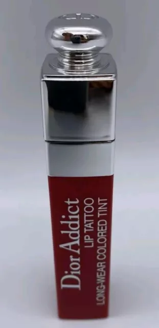 Tatuaggio labbra Dior-Dior Addict/571 mirtillo naturale 0,20 once/6 ml NUOVO - scatola danneggiata