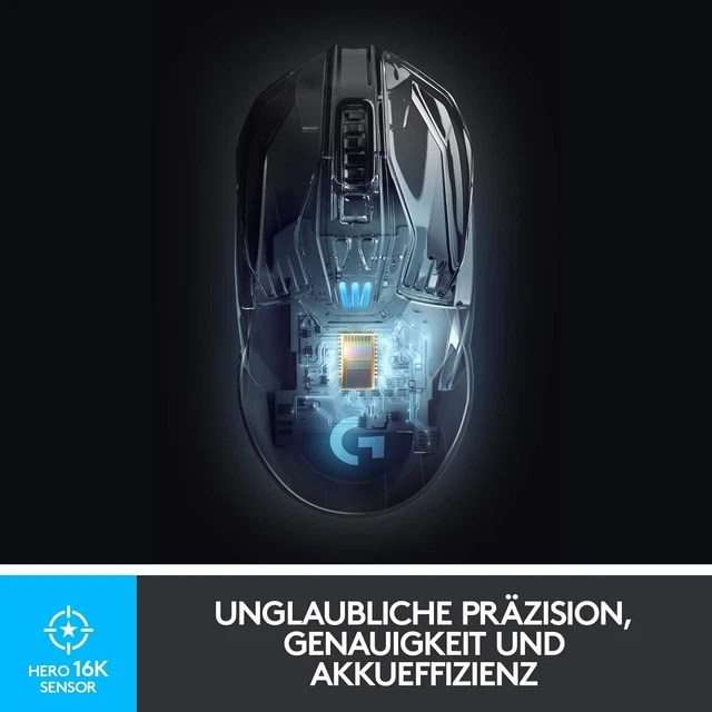 Logitech G903 LIGHTSPEED kabellose Gaming-Maus mit 12000 DPI 4