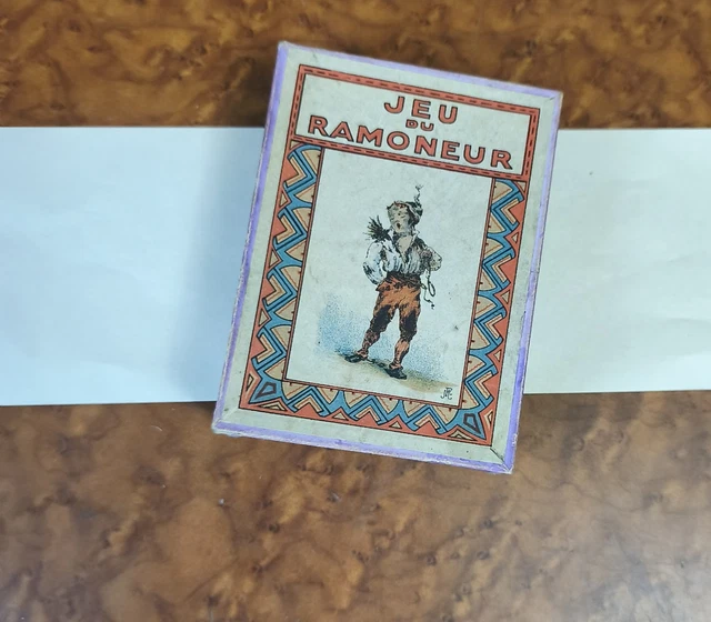 Jeu De Cartes Ancien RARE Jeu Du Ramoneur Par JLR Paris