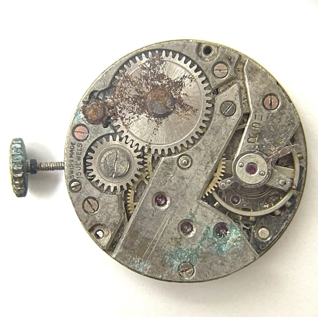 Tige De Remontoir Pour Mouvement De Montre FHF 70 - 701 - Pièce Détachée Neuve Sans étiquette