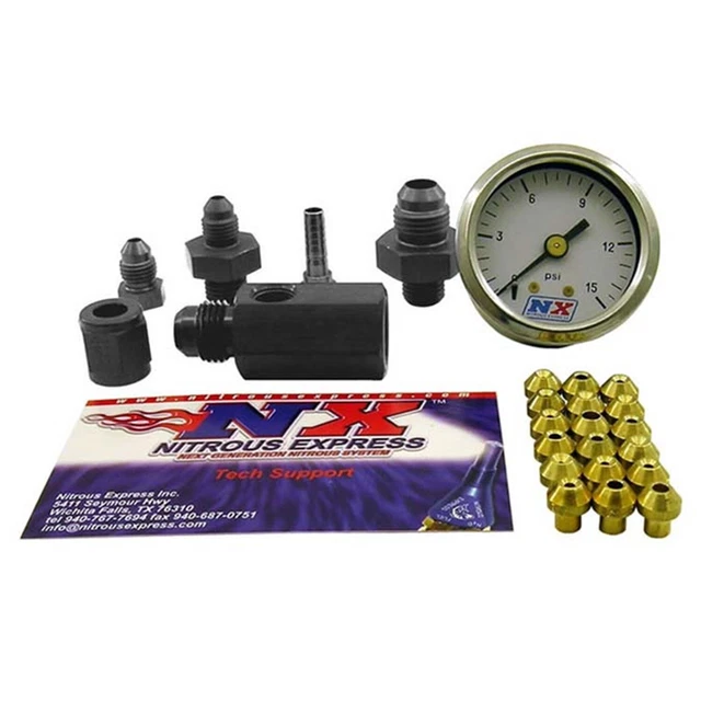 Nitrous Express 15519 Master Flo-Check Nitrous Pressure Gauge