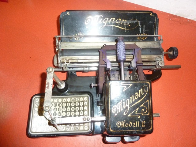 😃😃😃 Schreibmaschine Typewriter Mignon 2!!!😃😃😃