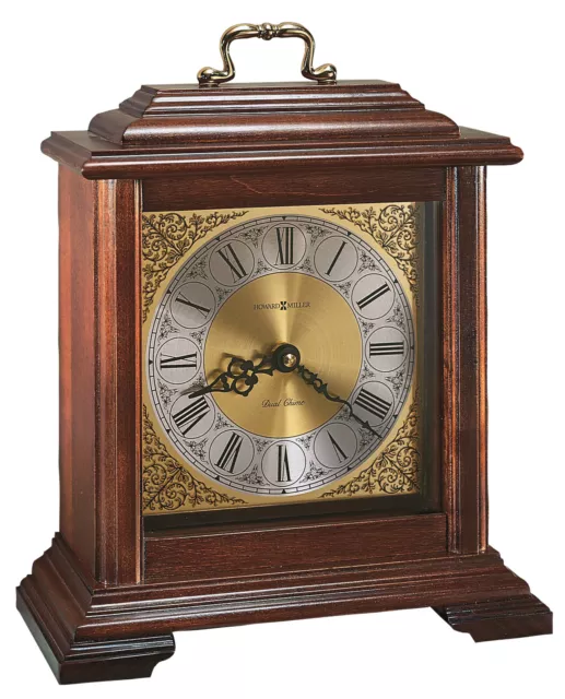 612-481   Howard Miller  Traditionalbracket Clock "Medford" With A Cherry Finish