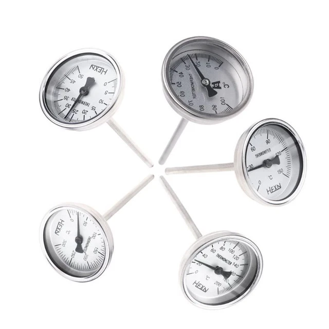 Bi-Metallic Thermometer for 2-inch Diameter Mechanical Temperature Monitor