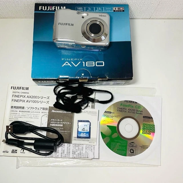 FUJIFILM FINEPIX AV180 Silver Compact Digital Camera Tested