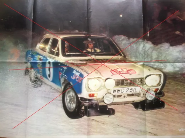 [HACHETTE IXO ] FORD ESCORT Mk1 JF Piot rallye MONTE CARLO 1972 Poster-Timo-Makinen-Lyddon-Ford-Escort-rallye-Monte