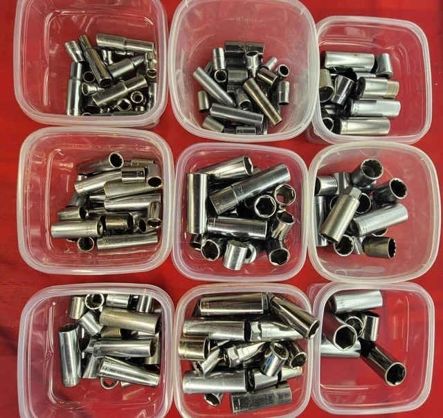 🔥 MADE IN USA Craftsman Sockets  1/2 Dr - SAE - Shallow or Deep - Pick n Mix