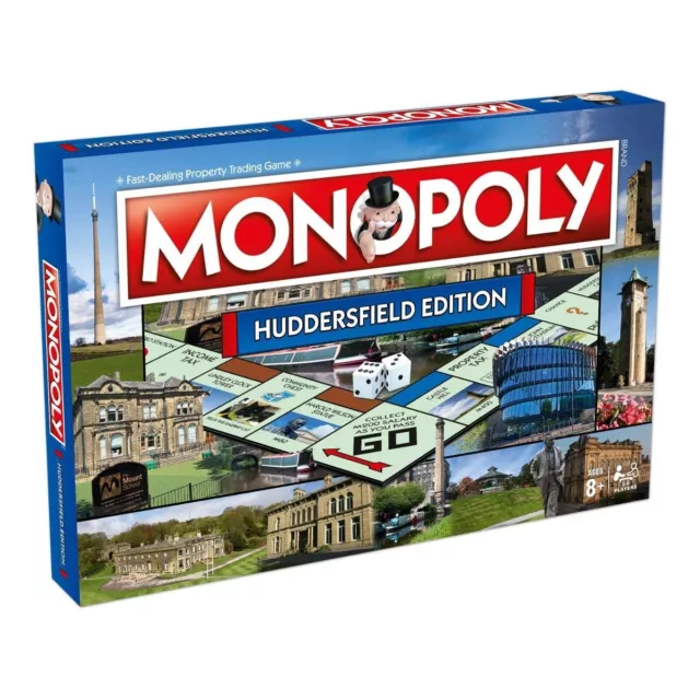 Winning Moves Huddersfield Monopoly Board Game, Advance to Stafflex, The...