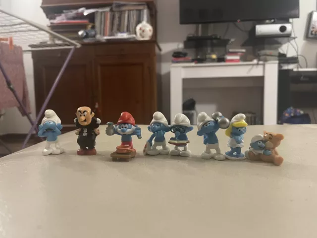 Sorprese Kinder Ferrero I Puffi Serie Completa Smurfs