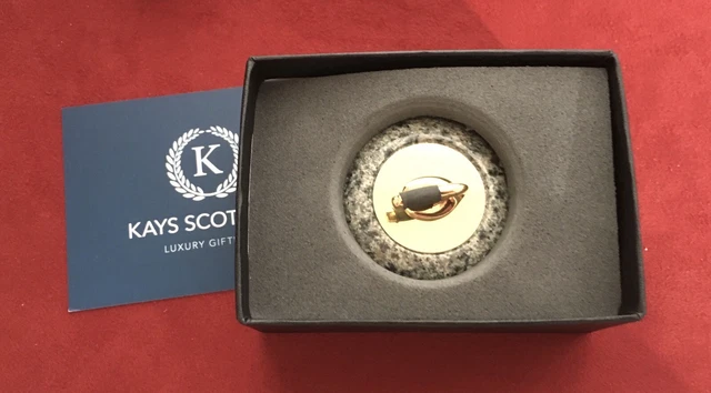 Hand Crafted in Scotland - Ailsa Craig Granite MINIATURE CURLING STONE