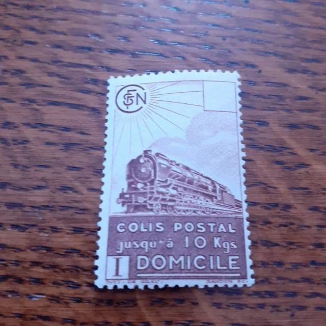 Timbre France Colis Postaux N°165C (Spink/Maury) - NON ÉMIS, NON DENTELÉ - Neuf**