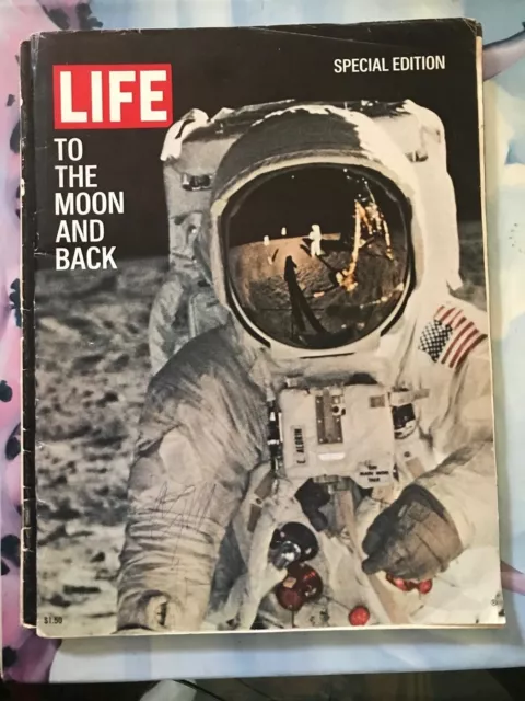 LIFE magazine "To the Moon and Back" 1969 *RARE* Very Good Copy - photographs