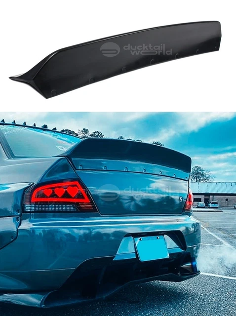 Ducktail Spoiler for Mitsubishi Lancer Cedia Evo 7 8 9 trunk boot wing Duckbill Ducktail Spoiler for Mitsubishi Lancer Cedia Evo 7 8 9 trunk boot wing Duckbill