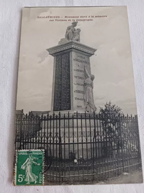 Mericourt  Monument Des Victimes Catastrophe De Courrieres Mine  R3342