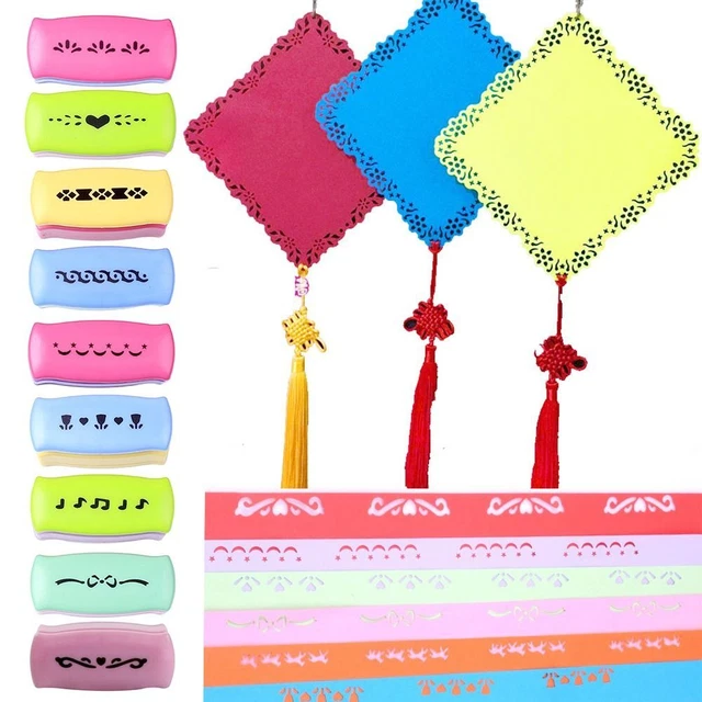 Regalo Elegante Border Punch S Diseño Flor En relieve Punch Hágalo usted mismo Libro de recortes