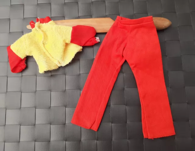 Vintage 1970s Sindy Dolls Apple Top And Trousers 1973/74 2
