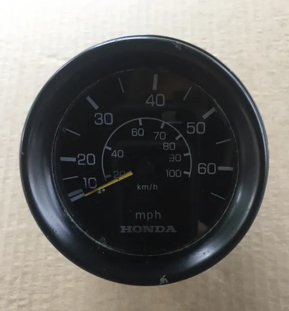 Honda Speed Dial - boat or vehicle, Black fascia plate.