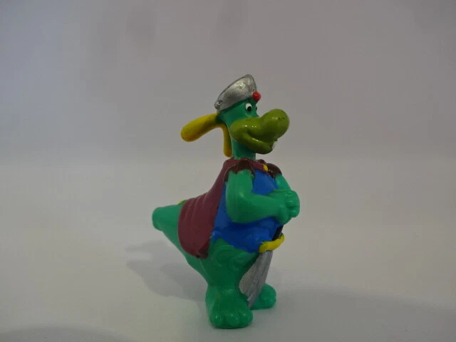 Schwind 1996 - Dragon Adventureland - drago verde con spada - 40 mm