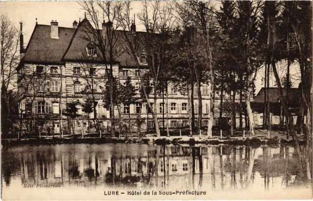 Carte Postale Ancienne CPA 70 - Lure / Rue De La Gare - Début 1900 (Noir Et Blanc)