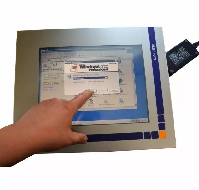 Écran Tactile PC 12 " 30cm Affichage Lauer RS-232 Pour Ms-dos Windows 95 98 2000
