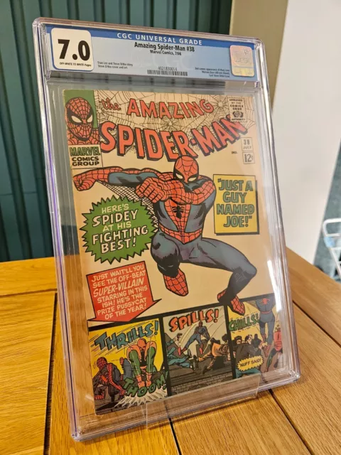 Amazing Spider-Man #38 - CGC 7.0 Last Ditko July 1966
