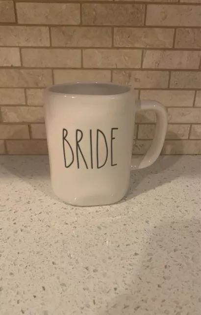 Rae Dunn BRIDE Wedding Day Photo Mug | Wedding Day Photo Accessory Bridal Shower