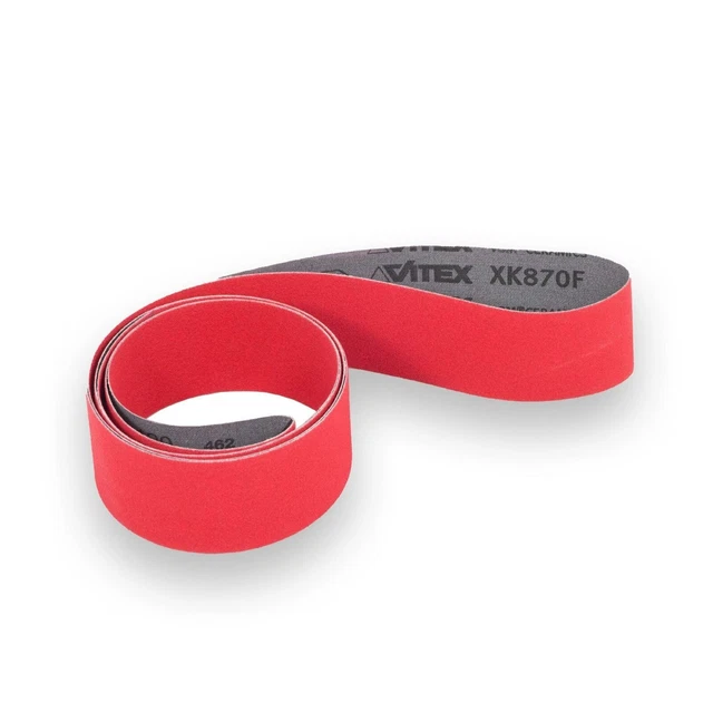 HKB Schleifbänder 20 Stück 13x457mm - Korn 240 Gewebe-Schleifbänder Für Powerfeilen