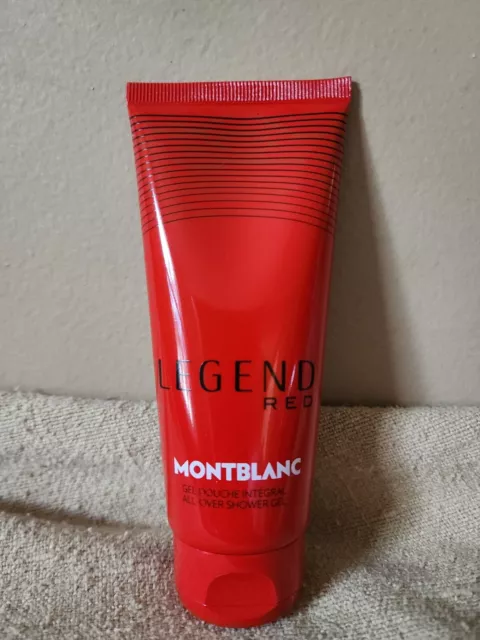 New MONT BLANC - LEGEND RED FOR MEN - ALL OVER SHOWER GEL - 3.3 OZ