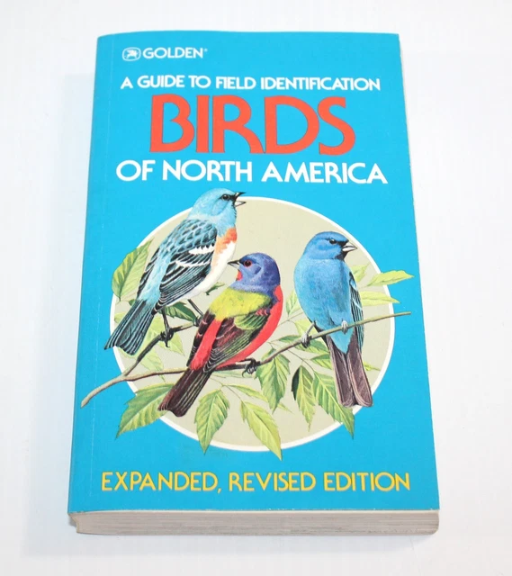 BIRDS of North America - Golden Revised 1983 Field Guide ILLUSTRATED PB Book