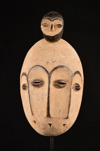 20415 African Old Fang Mask / Mask Gabon
