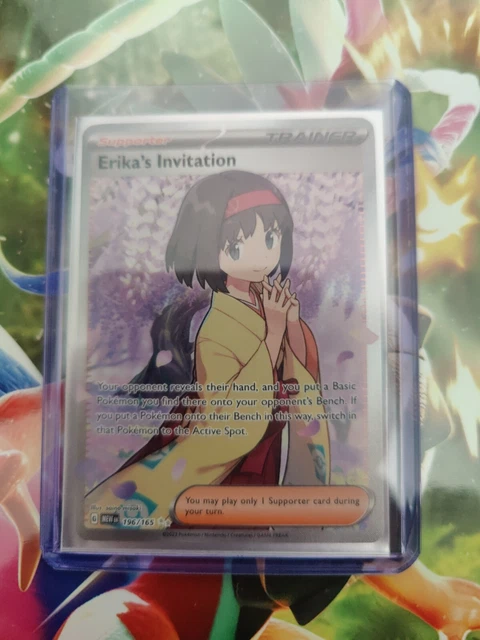 Pokmon TCG Erika´s Invitation Scarlet & Violet - 151 203/165 Holo