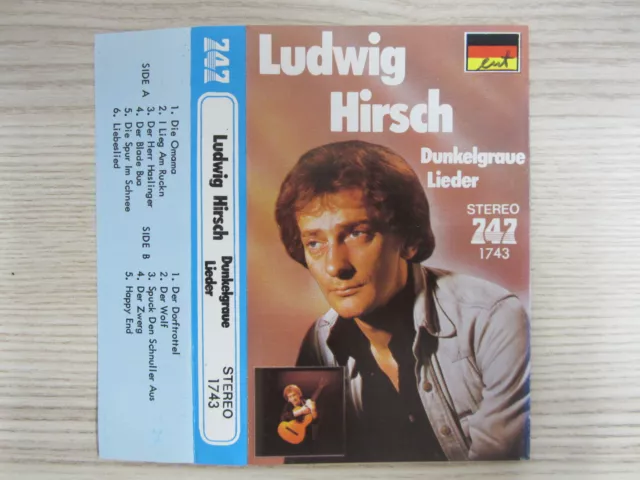 Mc / Ludwig Hirsch-Dunkelgraue Lieder /  Rarität / Austria /  Japan Pressung /